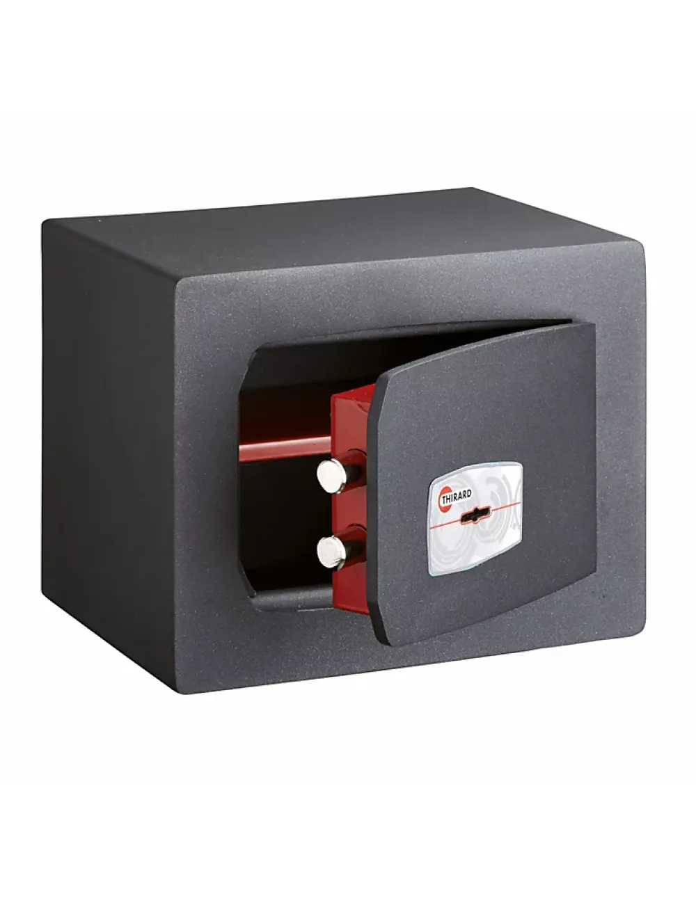 Thirard Coffre-Fort-Coffret de sécurité à poser Frontenac, fermeture par clé, 2 pênes, 8.5L -