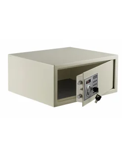 Thirard Coffre-Fort-Coffret de sécurité pour laptotp Vincennes, fermeture électronique à code, 2 pênes, 13.7L -