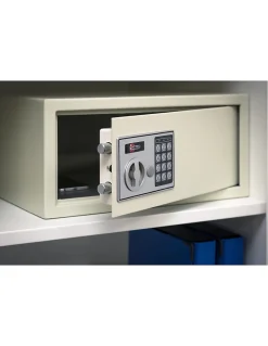 Thirard Coffre-Fort-Coffret de sécurité pour laptotp Vincennes, fermeture électronique à code, 2 pênes, 13.7L -