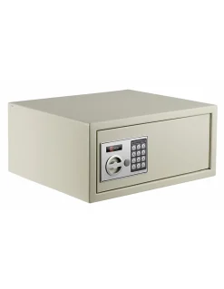 Thirard Coffre-Fort-Coffret de sécurité pour laptotp Vincennes, fermeture électronique à code, 2 pênes, 13.7L -