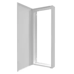 Atole Coffret d'habillage 18 modules en acier blanc pour tableaux éléctriques - H 1170 x L 450 x P 140 mm - Réf. RCHM186