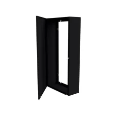 Atole Coffret d'habillage 13 modules en acier noir pour tableaux éléctriques - H 670 x L 340 x P 140 mm - Réf. RCH200NR