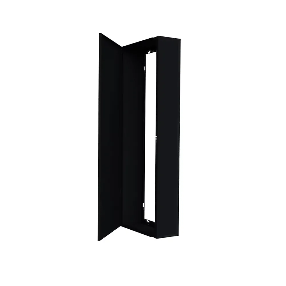 Atole Coffret d'habillage 13 modules en acier noir pour tableaux éléctriques - H 920 x L 340 x P 140 mm - Réf. RCH400NR