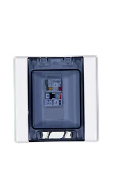 Ultrawatt Onduleur Et Raccordement Pour Panneau Solaire-Coffret E1 Ac Cofac micro-onduleur mono 3000w IPX7 gris