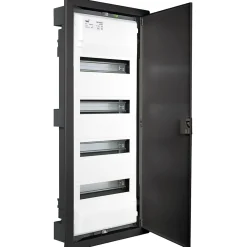Solera Coffret encastré anthracite 4 rangées