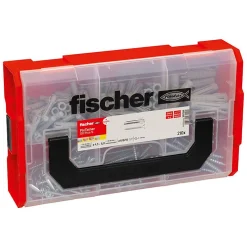 Fischer Coffret Fixtainer Chevilles Sx Plus 6,8 / 10 Avec Vis 567894