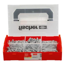 Fischer Kit De Chevilles-Coffret Fixtainer Chevilles Sx Plus 6,8 / 10 567904 Sans Vis