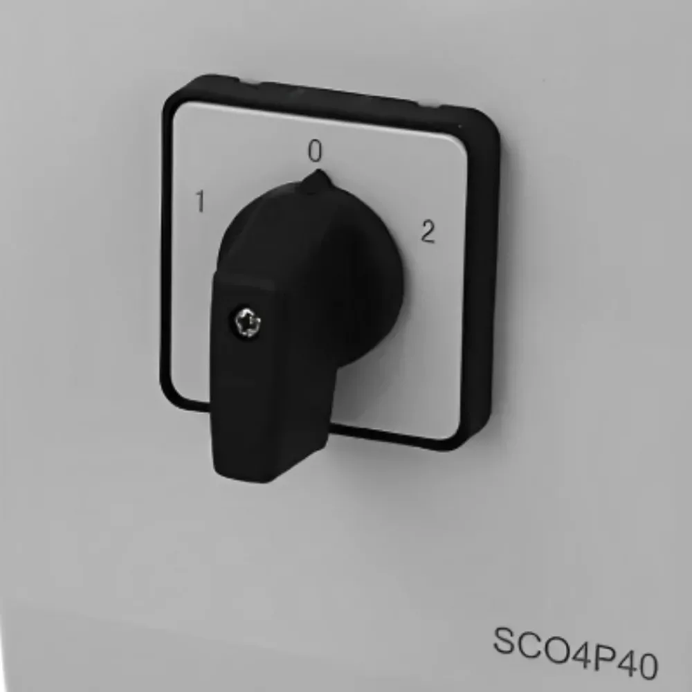 Imo Autre Commande Modulaire-Coffret Inverseur De Source Manuel 40a Monophasé Ou Triphasé Pour Groupe électrogène - Avec Position 0