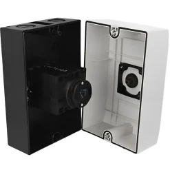Imo Autre Commande Modulaire-Coffret Inverseur De Source Manuel 40a Monophasé Ou Triphasé Pour Groupe électrogène - Avec Position 0