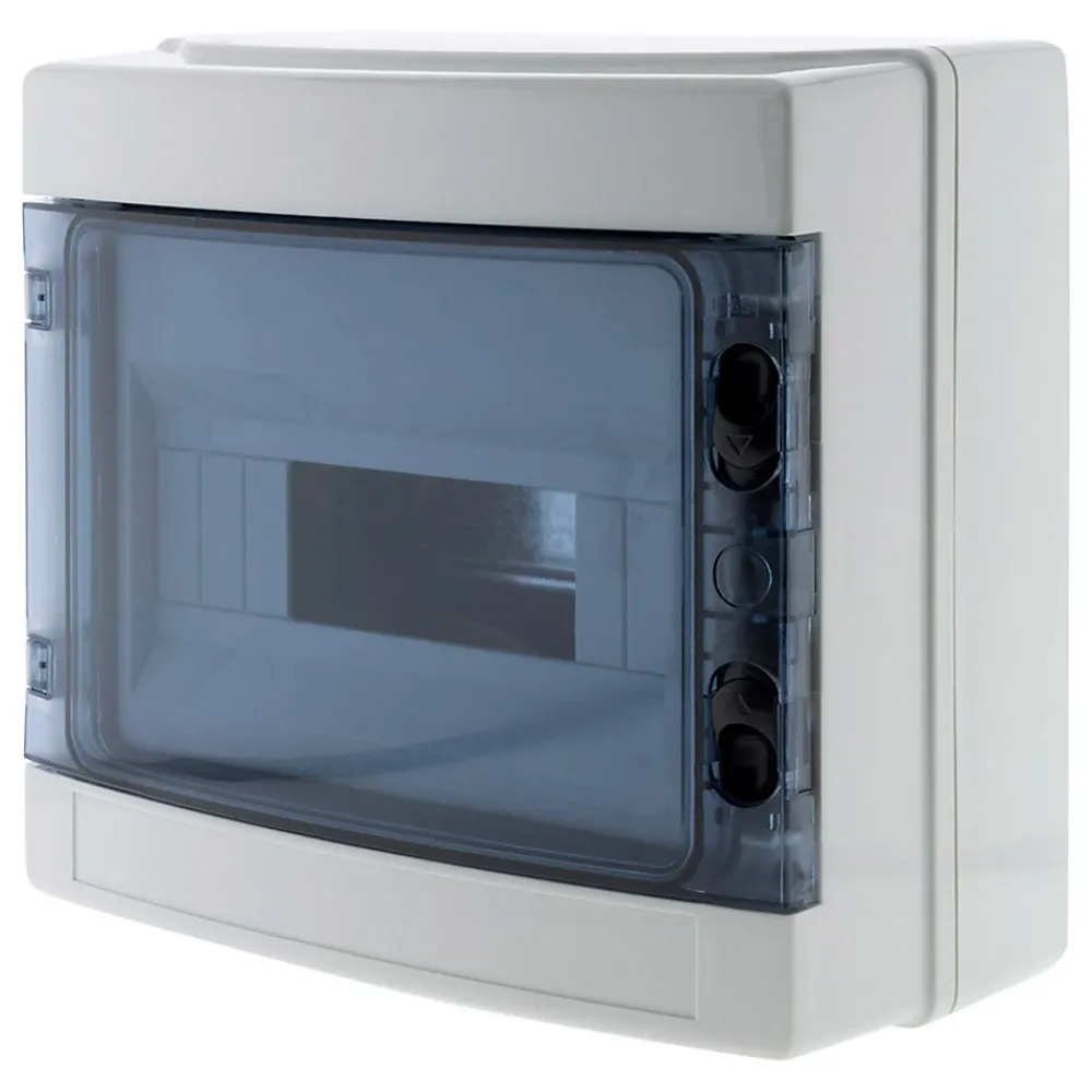 Zenitech Tableau Électrique Pré-Équipé-Coffret IP65 8 modules + accessoires