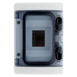 Zenitech Coffret IP65 4 modules + accessoires
