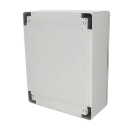 Horoz Electric Tableau Électrique Nu-Coffret électrique ABS 400 x 500 x 180 mm Tableau électrique nu avec plaque de montage galvanisée, HOROZ