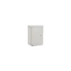 Coffret électrique Abs 600x400x200 étanche Ip65 - Porte Pleine - Avec Plaque
