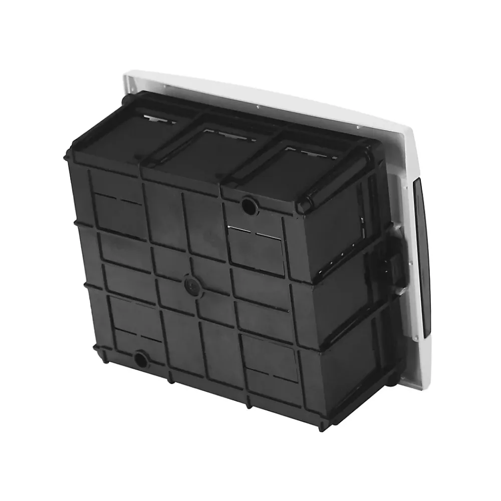 Horoz Electric Coffret électrique encastré 8 modules Tableau électrique nu blanc fumé, 215,5 x 173,5 x 104,5 mm, HOROZ