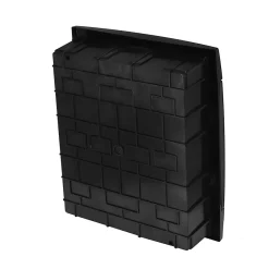 Horoz Electric Tableau Électrique Nu-Coffret électrique encastré 24 modules Tableau électrique nu noir fumé, 286 x 340,5 x 112,5 mm, HOROZ