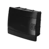 Horoz Electric Coffret électrique encastré 8 modules Tableau électrique nu noir fumé, 215,5 x 173,5 x 104,5 mm, HOROZ
