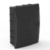 Horoz Electric Coffret électrique encastré 16 modules Tableau électrique nu noir fumé, 215 x 290,5 x 110 mm, HOROZ