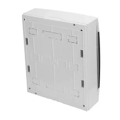 Horoz Electric Coffret électrique en saillie 24 modules Tableau électrique nu blanc fumé, 286 x 340,5 x 112,5 mm, HOROZ