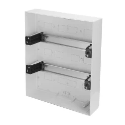 Horoz Electric Coffret électrique en saillie 24 modules Tableau électrique nu blanc fumé, 286 x 340,5 x 112,5 mm, HOROZ