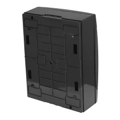 Horoz Electric Tableau Électrique Nu-Coffret électrique en saillie 16 modules Tableau électrique nu noir fumé, 215 x 290,5 x 110 mm, HOROZ