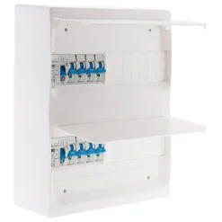 Zenitech Tableau Électrique Pré-Équipé-Coffret électrique 26 modules T1/T2 8 disj