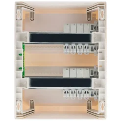 Zenitech Tableau Électrique Pré-Équipé-Coffret électrique 26 modules T1/T2 8 disj