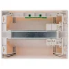 Zenitech Coffret électrique pré-équipé 1 rangée 13 modules
