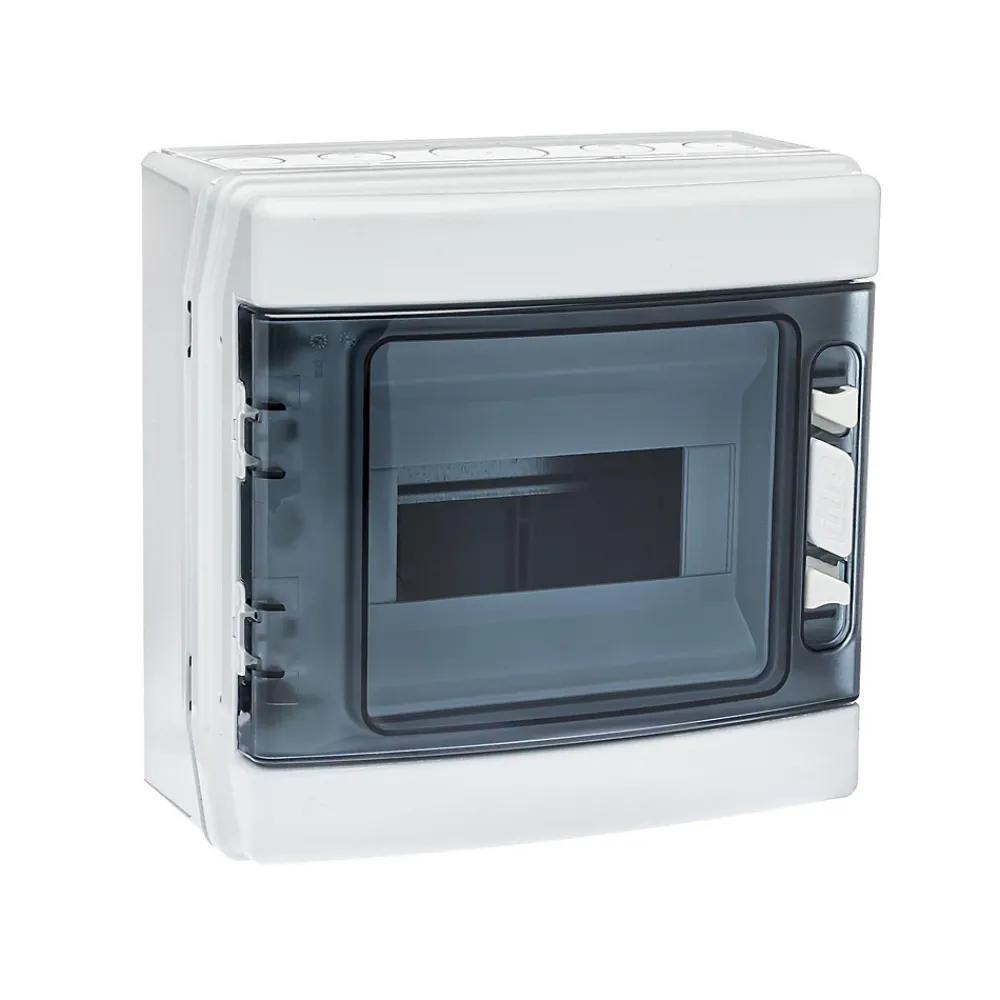 Ide Tableau Électrique Nu-Coffret électrique étanche Pour L'extérieur Ip65 - 8 Modules - Hxlxp 231x238x118mm Ecology