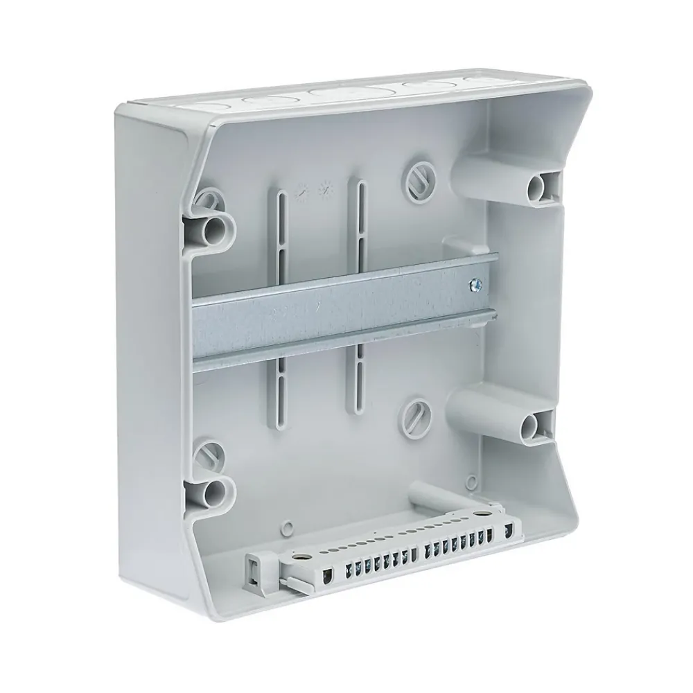 Ide Tableau Électrique Nu-Coffret électrique étanche Pour L'extérieur Ip65 - 8 Modules - Hxlxp 231x238x118mm Ecology