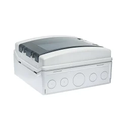 Ide Tableau Électrique Nu-Coffret électrique étanche Pour L'extérieur Ip65 - 8 Modules - Hxlxp 231x238x118mm Ecology