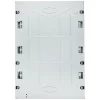 Ide Tableau Électrique Nu-Coffret électrique étanche Pour L'extérieur Ip65 - 3 Rangées De 18 Modules - Hxlxp 586x418x148mm Ecology
