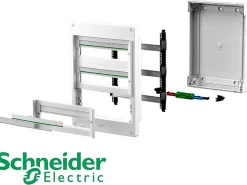 Schneider Electric Tableau Électrique Nu-Coffret nu 72 modules 4 rangées Schneider PrismaSet XS