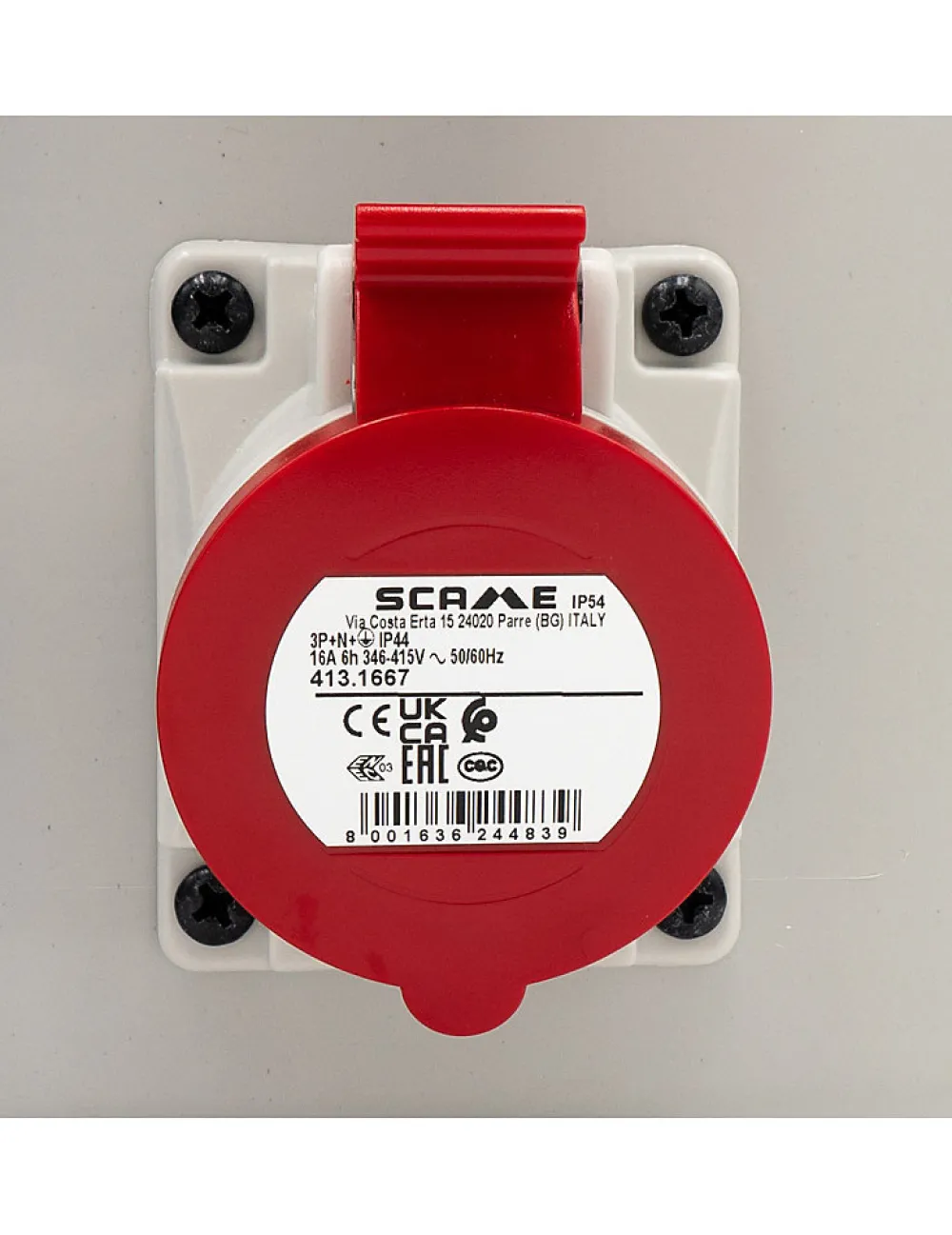 Carré Rouge Tableau Électrique Pré-Équipé-Coffrets D'étages 6 Pc 400v 63a Lc2