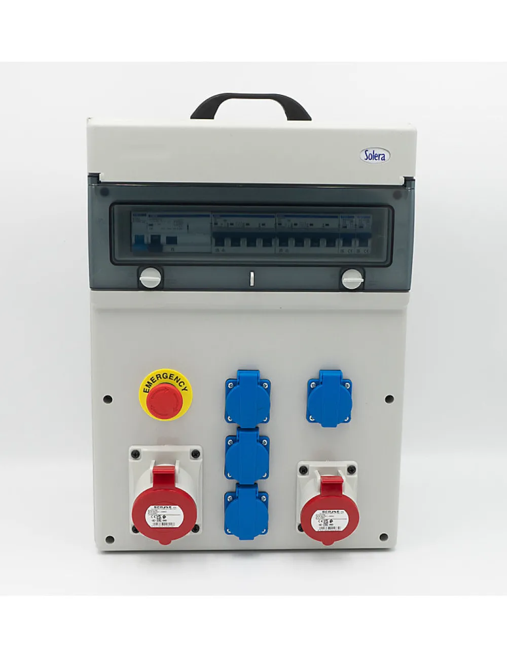 Carré Rouge Tableau Électrique Pré-Équipé-Coffrets D'étages 6 Pc 400v 63a Lc2