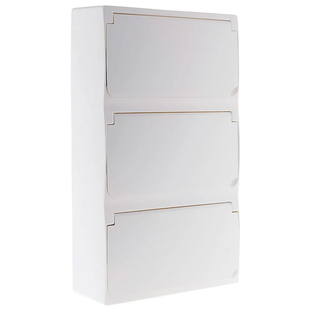 Zenitech Tableau Électrique Pré-Équipé-Coffret T5 39 modules + 13 disj + 3 interrupteurs