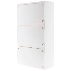 Zenitech Tableau Électrique Pré-Équipé-Coffret T5 39 modules + 13 disj + 3 interrupteurs