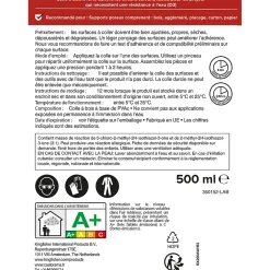 Volden Colle à bois intérieur/extérieur 500 ml
