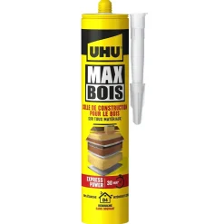 UHU Colle-Colle à bois sans PU , cartouche 380g