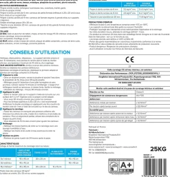 Volden Colle carrelage sol int/ext et mur intérieur gris C2 25kg