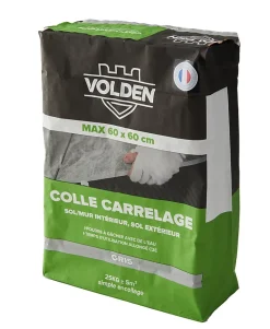 Volden Colle Carrelage-Colle carrelage sol int/ext et mur intérieur gris C2E 25kg