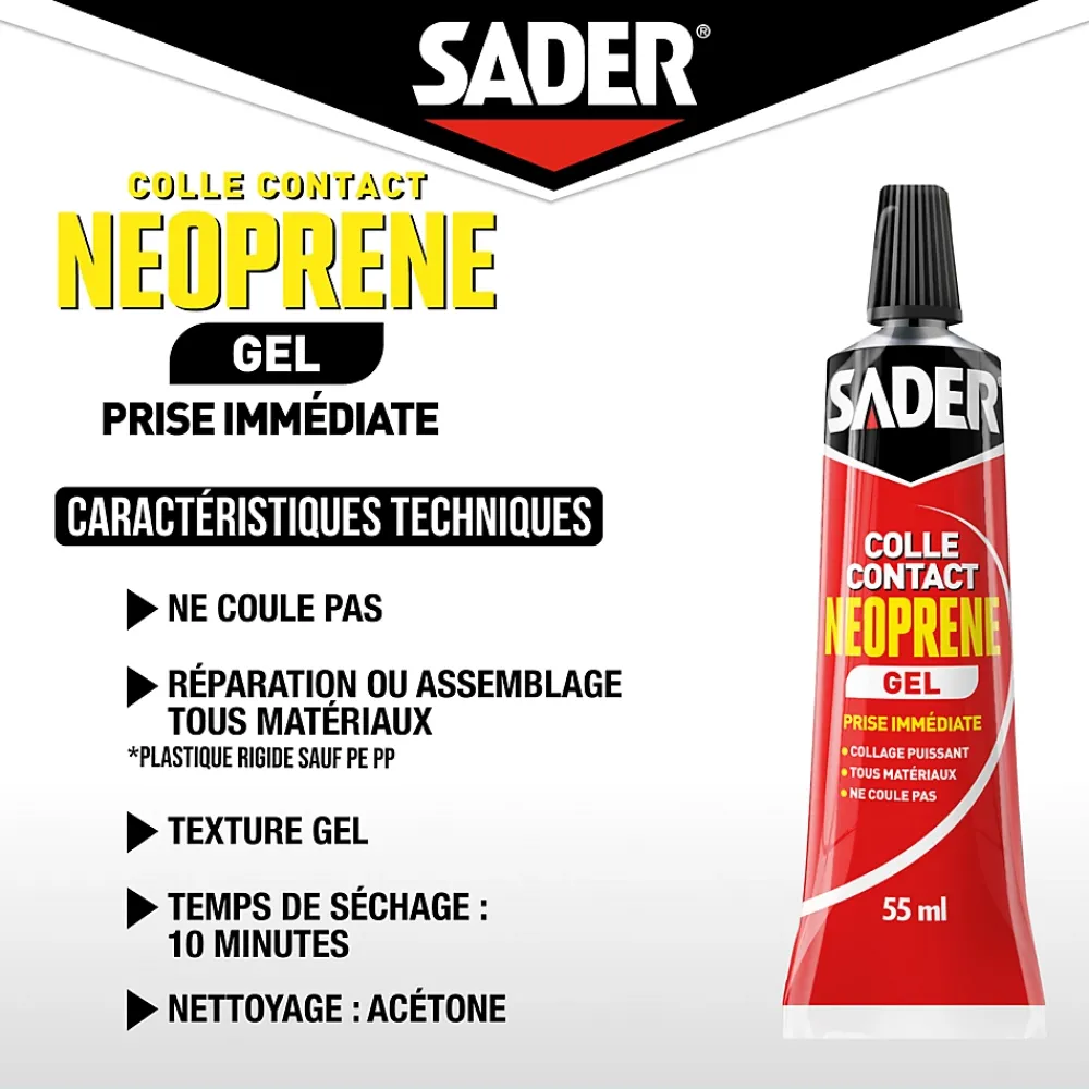 Sader Colle-Colle contact néoprène gel 55 ml