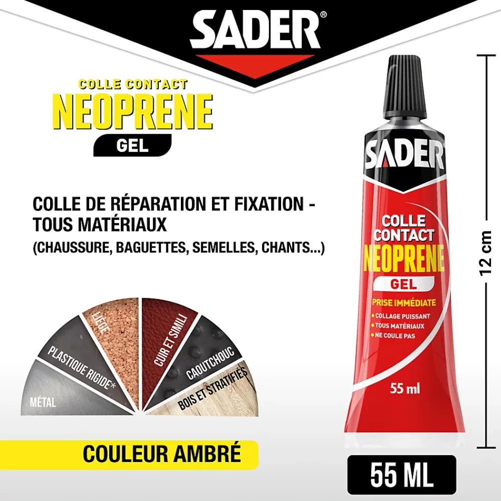 Sader Colle-Colle contact néoprène gel 55 ml