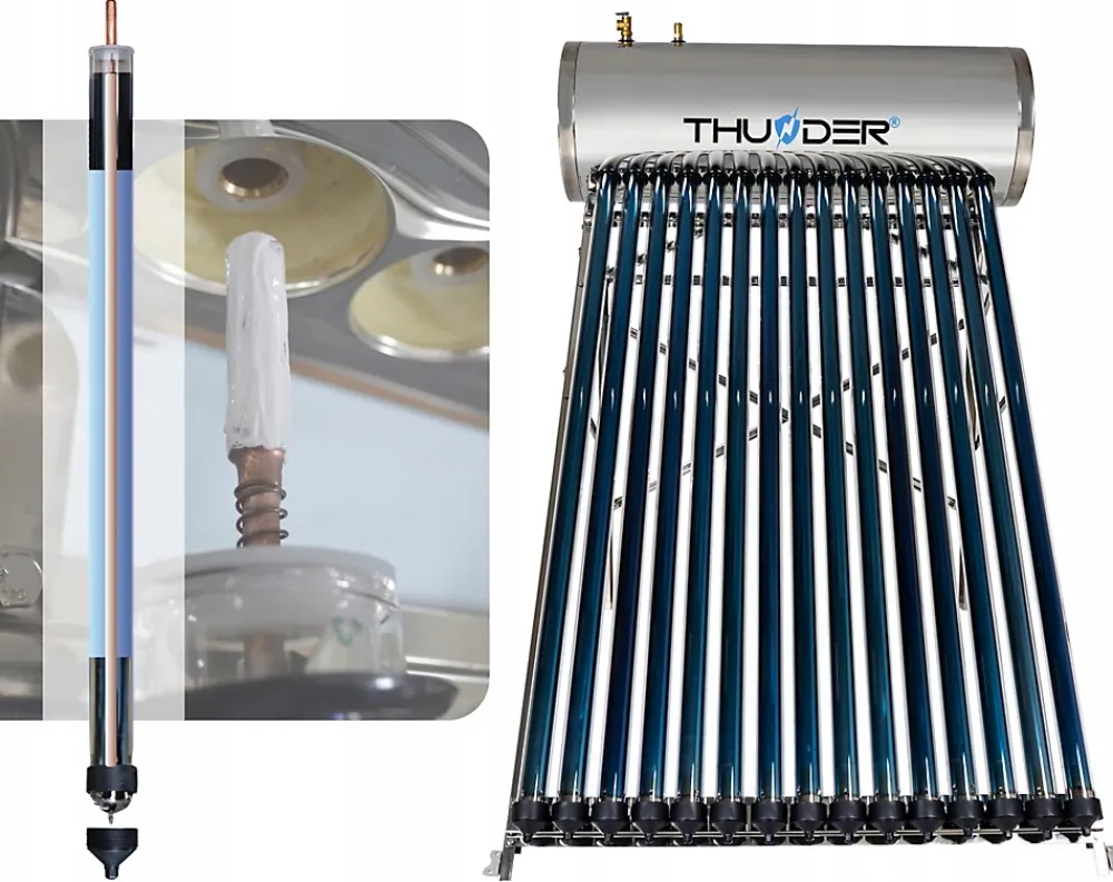 Thunder Panneau Solaire À Composer-Collecteur pressurisé avec réservoir 150L 1 pièce.