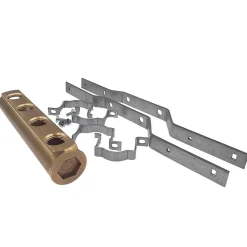 Monmobilierdesign Nourrice Plomberie-2 collecteurs barreau 4 sorties femelles + fixations