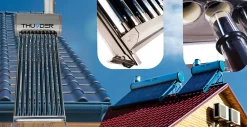 Thunder Collecteur solaire non pressurisé avec réservoir 100L 1 pièce.
