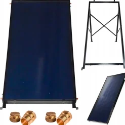 Thunder Collecteur solaire plat 2,5m 1 pièce.