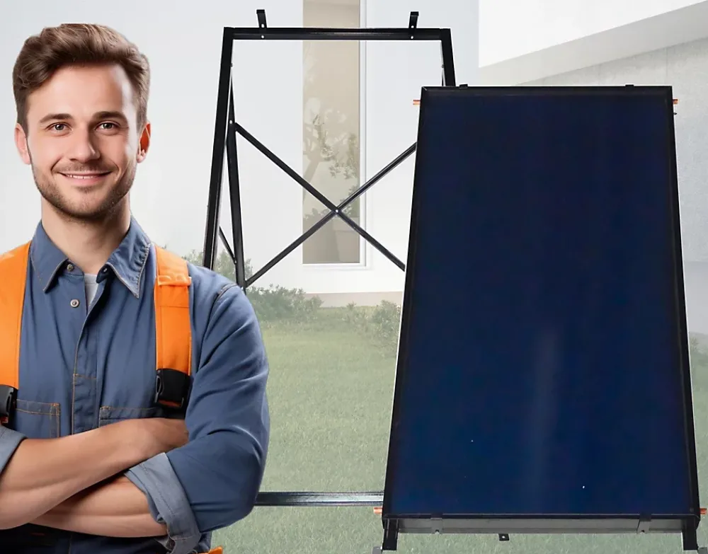 Thunder Collecteur solaire plat 2,5m 1 pièce.