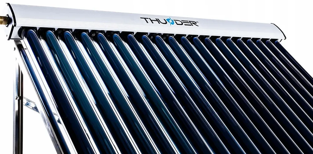 Thunder Collecteur solaire sans réservoir 20 tubes châssis 1 pièce.