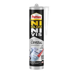 Pattex Colle-Colle de fixation Crystal 290g