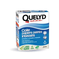 Quelyd Colle Papier Peint-Colle en poudre - adaptée pour tout papiers peints intissés - surface de couverture 32 m² - 30621359